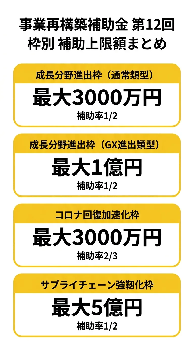 最大5億円｜事業再構築補助金 第12回 交付申請完全ガイド | 補助金