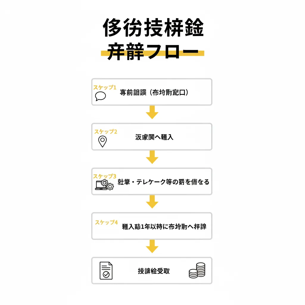 移住支援金の申請フロー