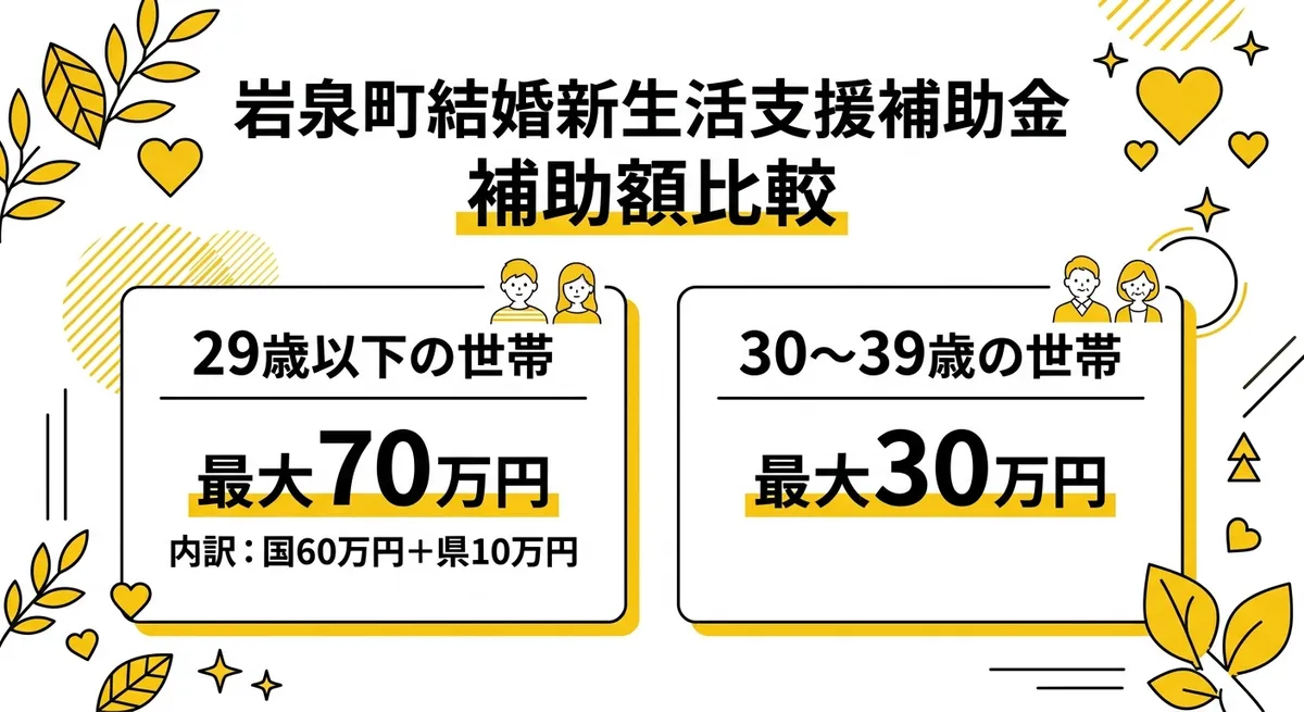 年齢別補助金額の比較図
