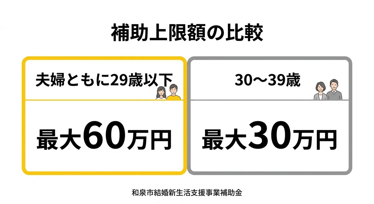 補助上限額の比較