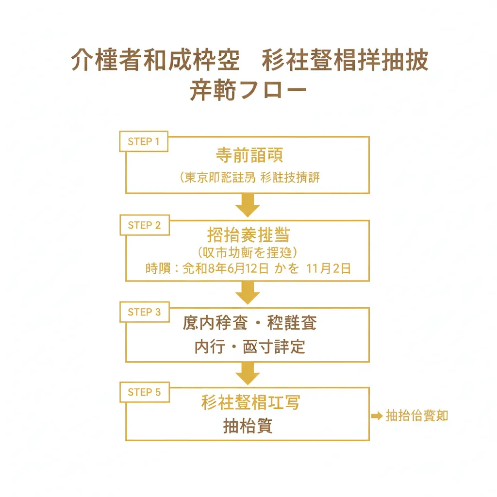介護老人保健施設 施設整備費補助の申請フロー図