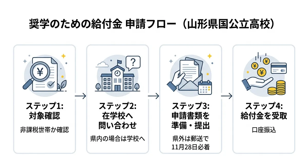 申請フロー図